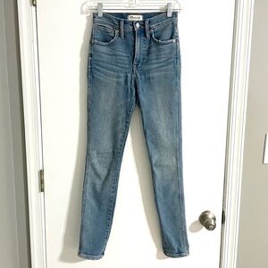 [Madewell] 10 inch high rise skinny jean